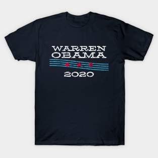 Elizabeth Warren 2020 with Barack Obama? Dare to Dream T-Shirt